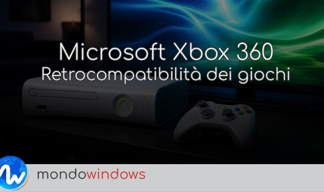 Microsoft Xbox 360: retrocompatibilità giochi